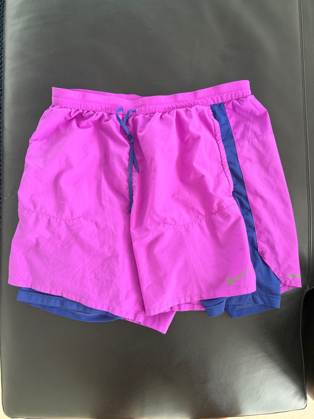 Nike Men's 2 in 1 lined Athletic Shorts